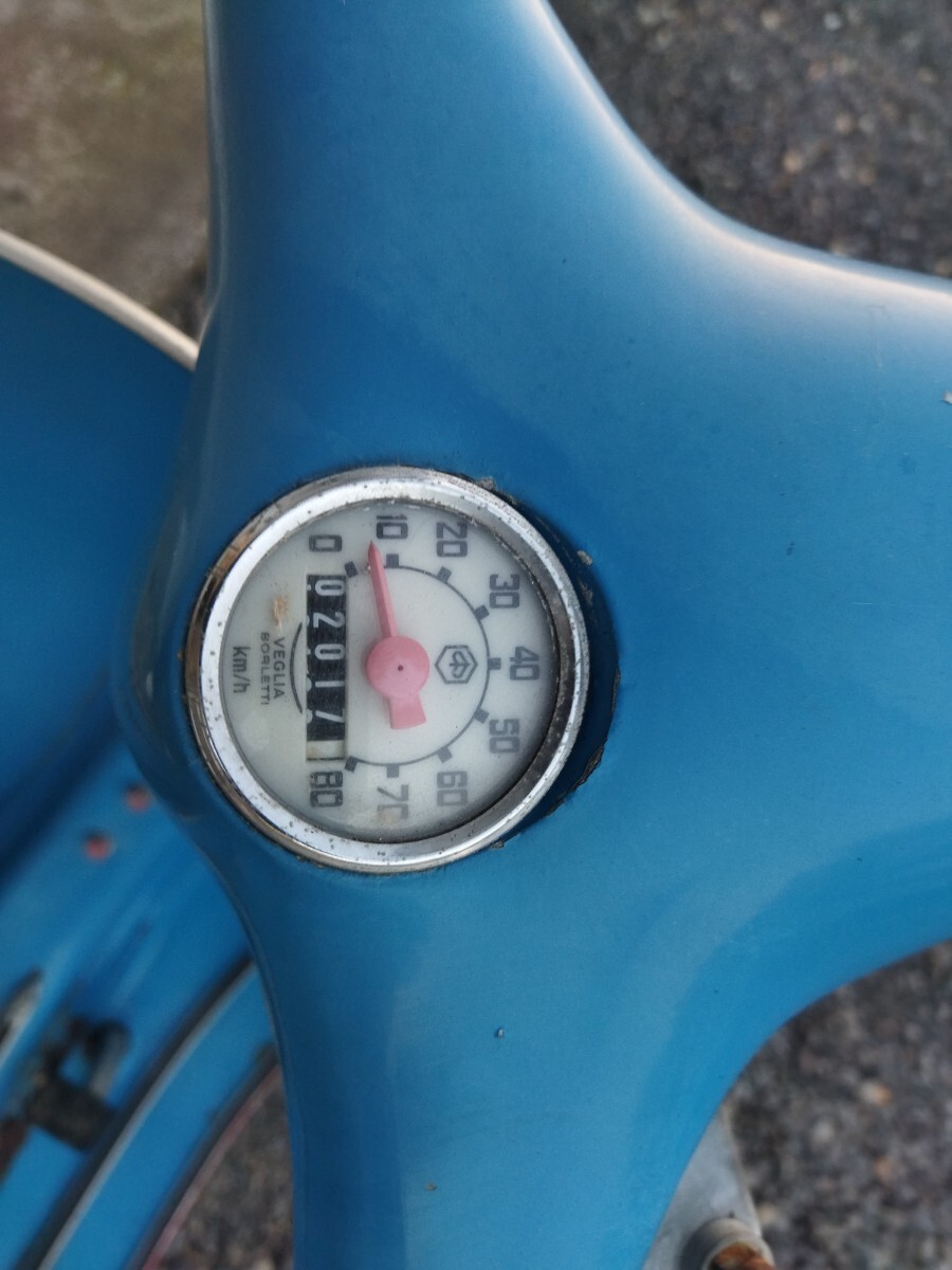 1979 год Vespa круг дыра 50s скутер текущее состояние неподвижный Piaggio