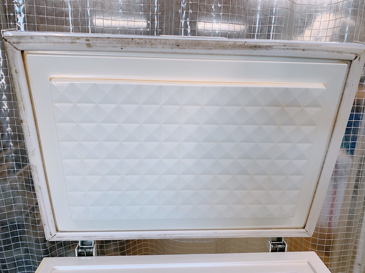  б/у электрический морозилка сверху открытие морозилка abite Lux 145L ACF-145R рефрижератор держатель Abitelax магазин бизнес самовывоз приветствуется Ibaraki 1117.1 H дом C