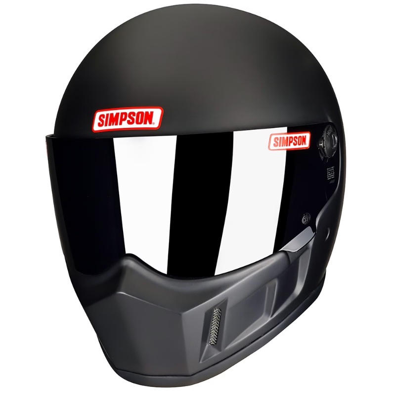 SB15 матовый черный 61cm SIMPSON Simpson full-face шлем SB15 матовый черный 61cm SIMPSON Simpson full-face шлем