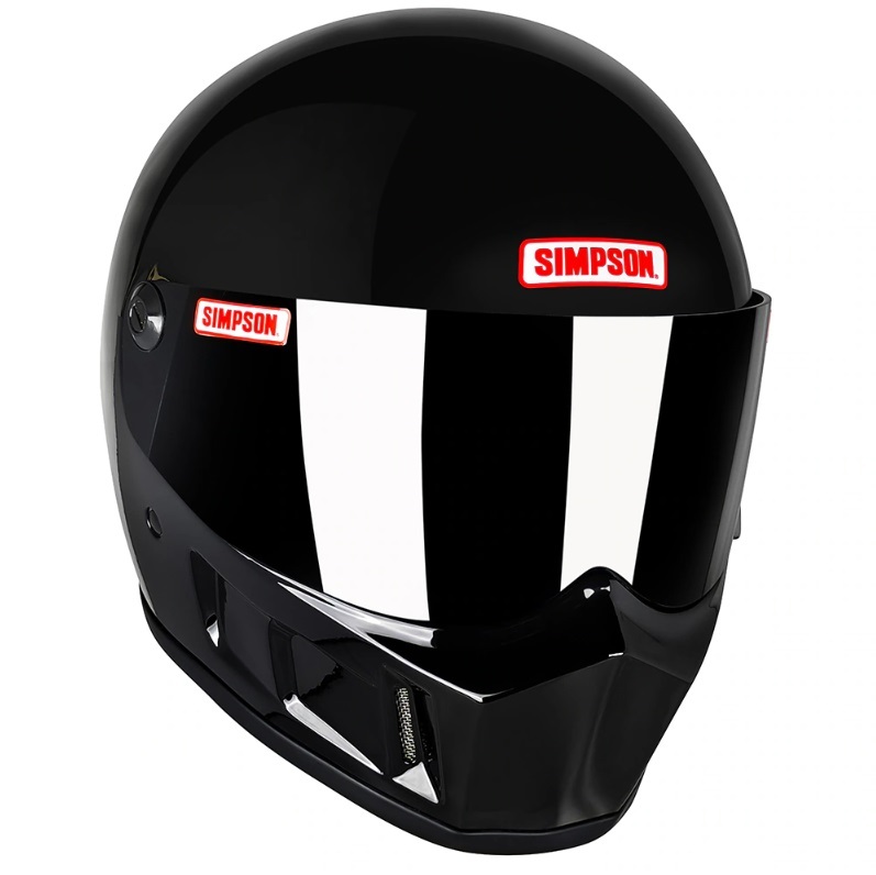 SB15 черный чёрный 60cm SIMPSON Simpson full-face шлем 