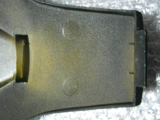 フォルツァ MF06 フロントガーニッシュ 黒 純正 欠けあり_画像8