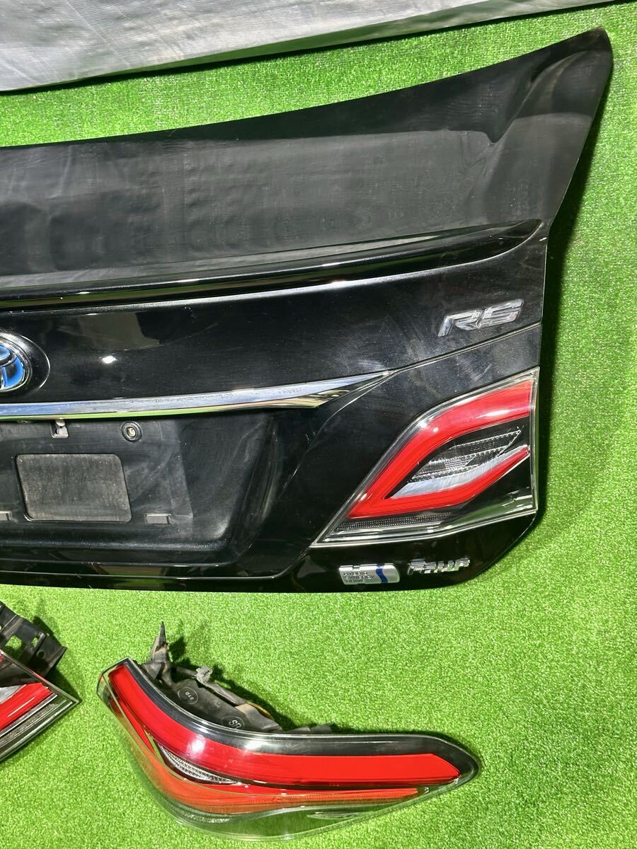 トヨタ クラウン RS 220系 純正 ハイブリッドリアトランク テールランプテールライト左右セット付き カラーコード219 ARS220 AZSH20 AZSH21_画像5