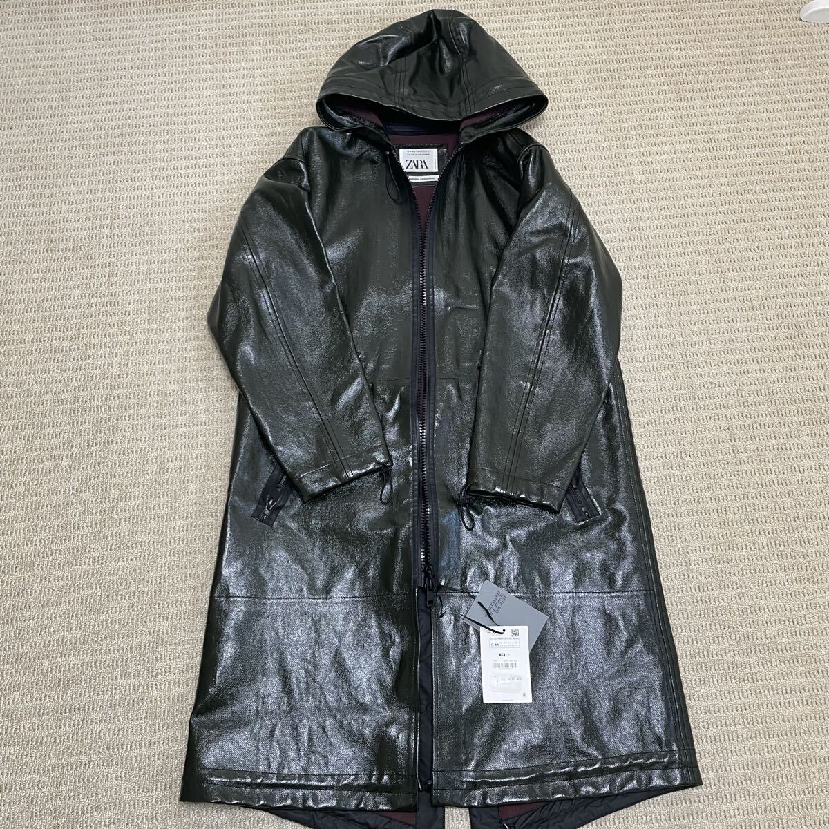 【未使用】ZARA LIMITED EDITION 2021 ラッカードパーカ_画像2