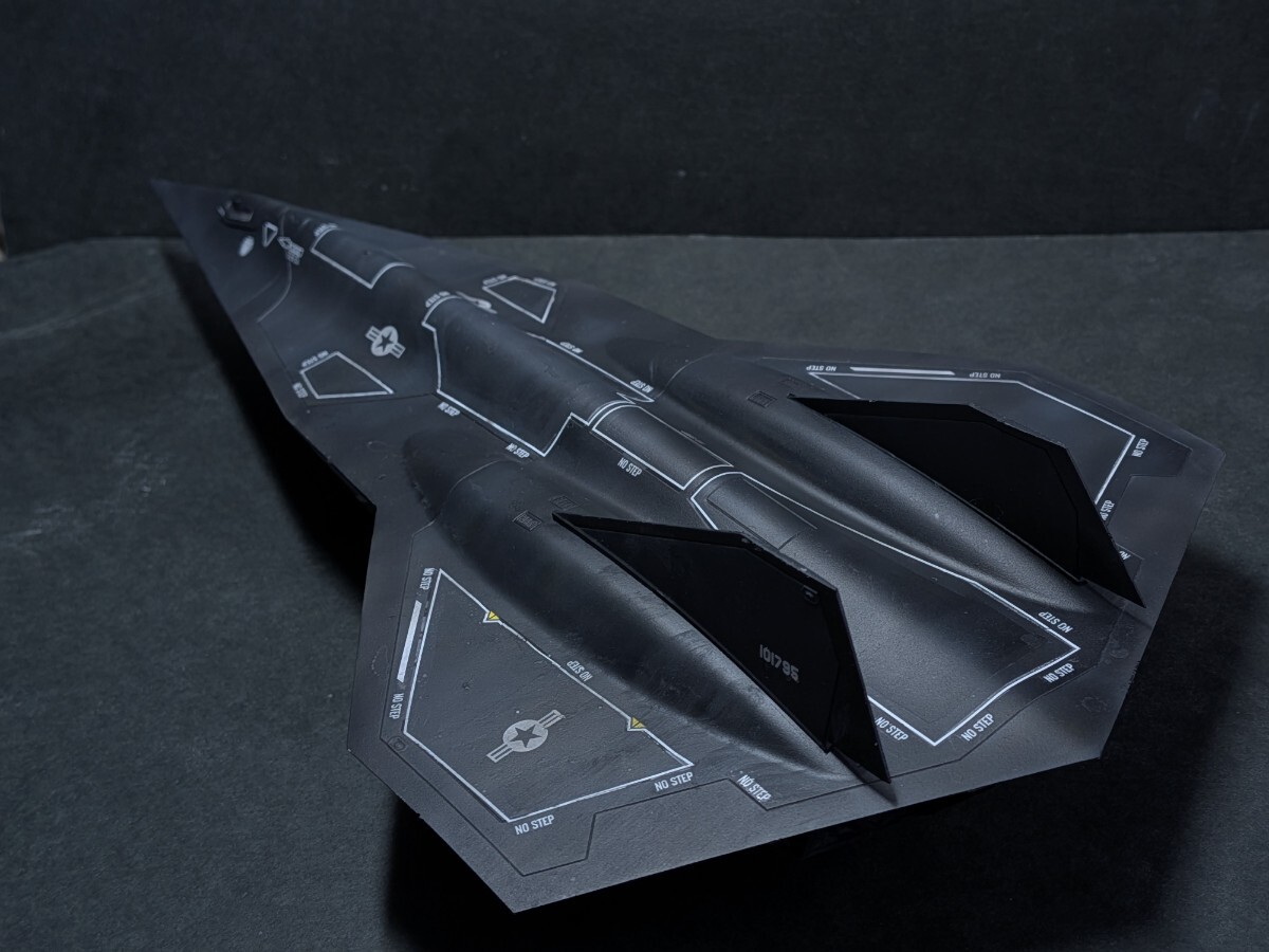 トップガンマーベリック、試作機ダークスター、ベルファイン1/72塗装完成品_画像9