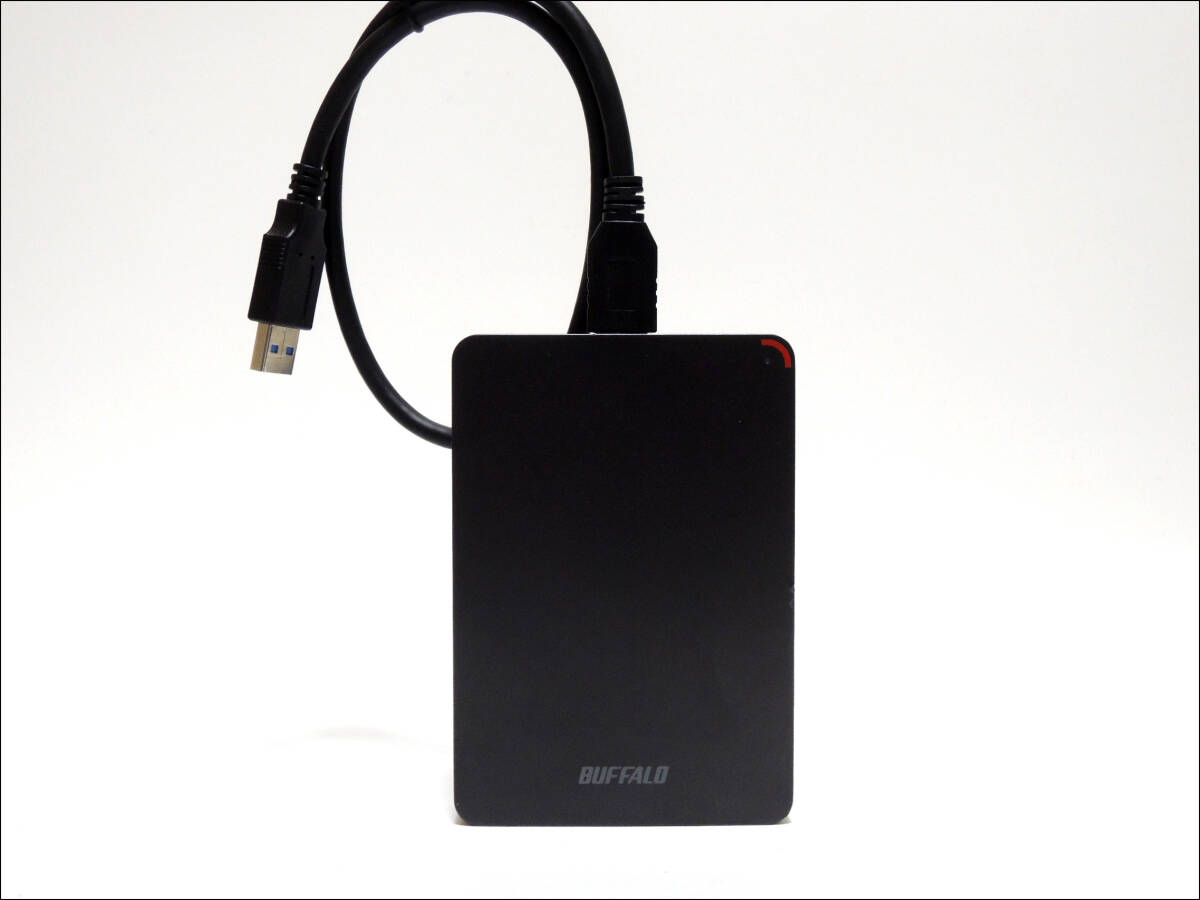 BUFFALO ポータブルHDD HD-PNF2.0U3-GBE 2TB #14086_画像2