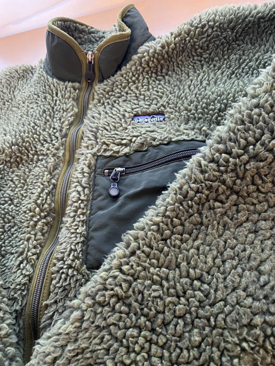 2004年 made in mexico patagonia classic retro cardigan Msize Cactus Green パタゴニア_画像1