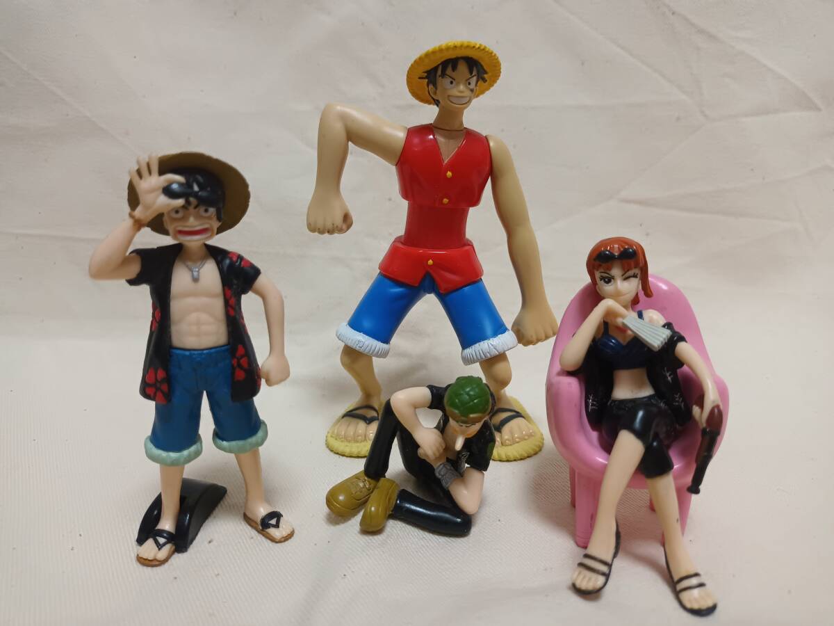 ■ワンピース フィギュア ルフィ ウソップ ナミ_画像1