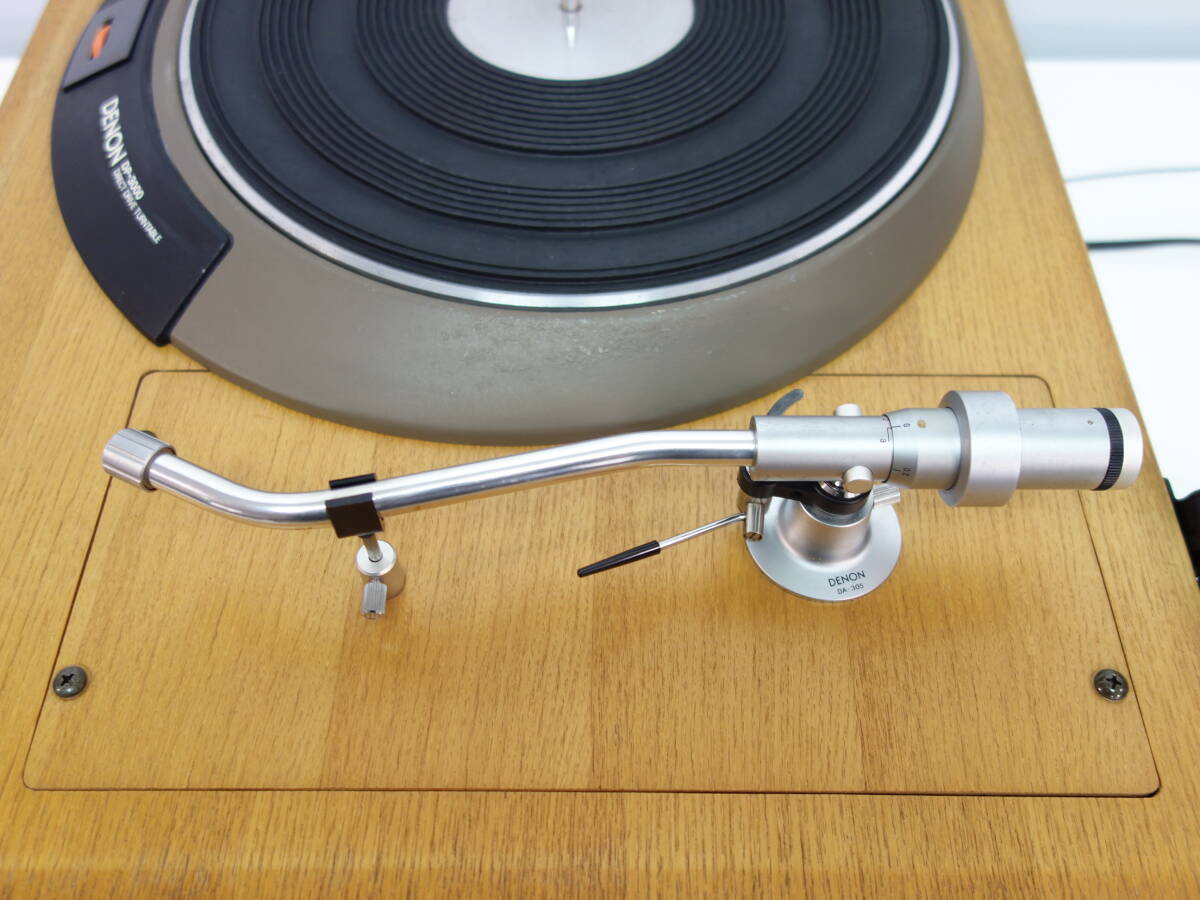 DENON ターンテーブル DP-3700/DP-3000 ジャンク 800129092501_画像10