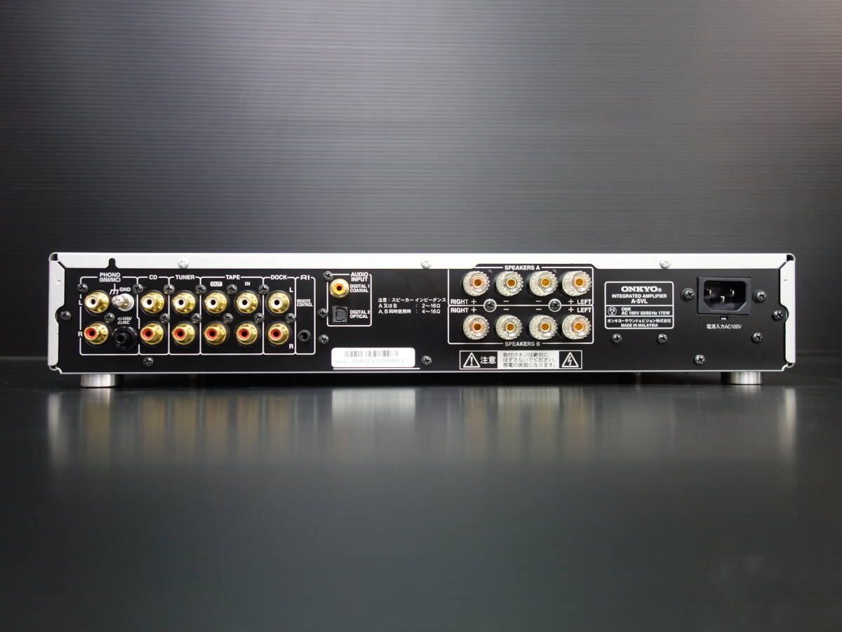 ONKYO オンキョー プリメインアンプ A-5VL 動作確認済み 美品 800123052501_画像5