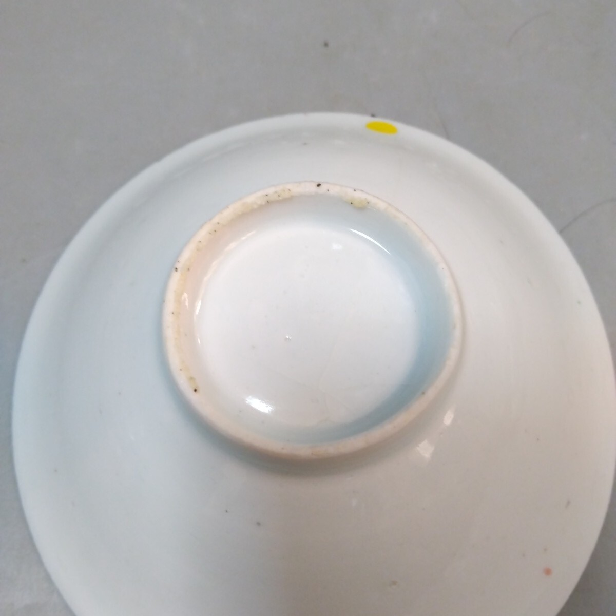 古九谷色絵山水茶碗　江戸前期_画像4