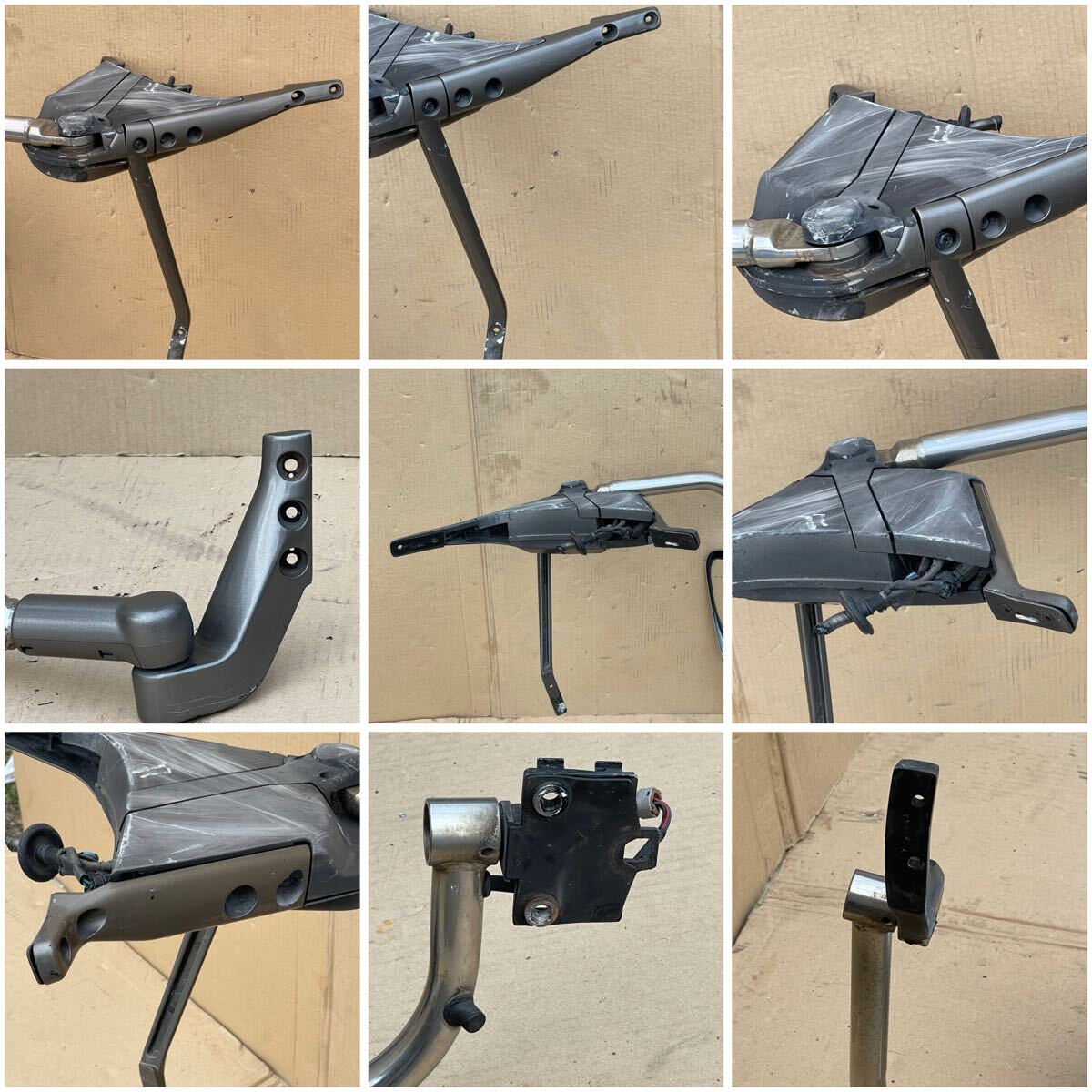 209 純正 日産 UD クオン トラックス 太 メッキミラー メッキステー メッキサイドミラー メッキ サイドミラー 左右セット　_画像10