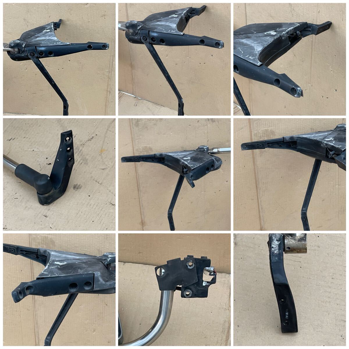 210 純正 日産 UD クオン トラックス 太 メッキミラー メッキステー メッキサイドミラー メッキ サイドミラー 左右セット　_画像10