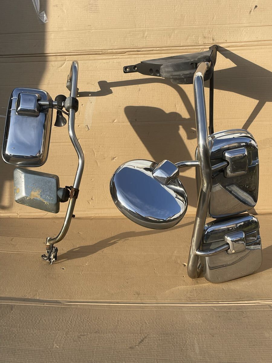 J169 оригинальный Nissan UDk on to Lux futoshi хромированные зеркала металлизированный крепление, опора металлизированный зеркало заднего вида металлизированный зеркало заднего вида левый и правый в комплекте 