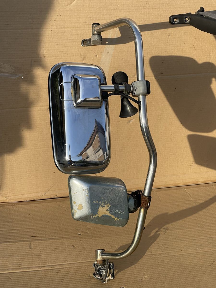 J169 оригинальный Nissan UDk on to Lux futoshi хромированные зеркала металлизированный крепление, опора металлизированный зеркало заднего вида металлизированный зеркало заднего вида левый и правый в комплекте 