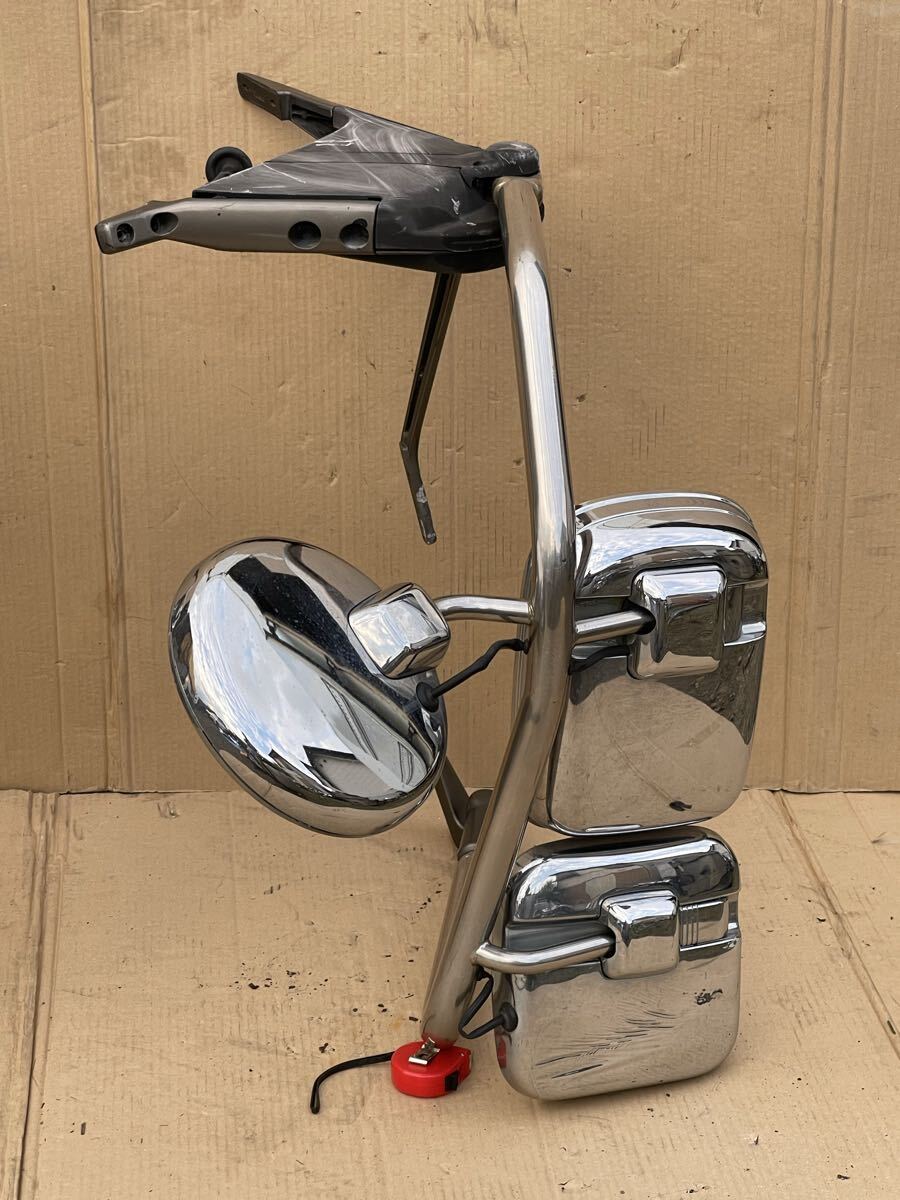 209 純正 日産 UD クオン トラックス 太 メッキミラー メッキステー メッキサイドミラー メッキ サイドミラー 左右セット　_画像2