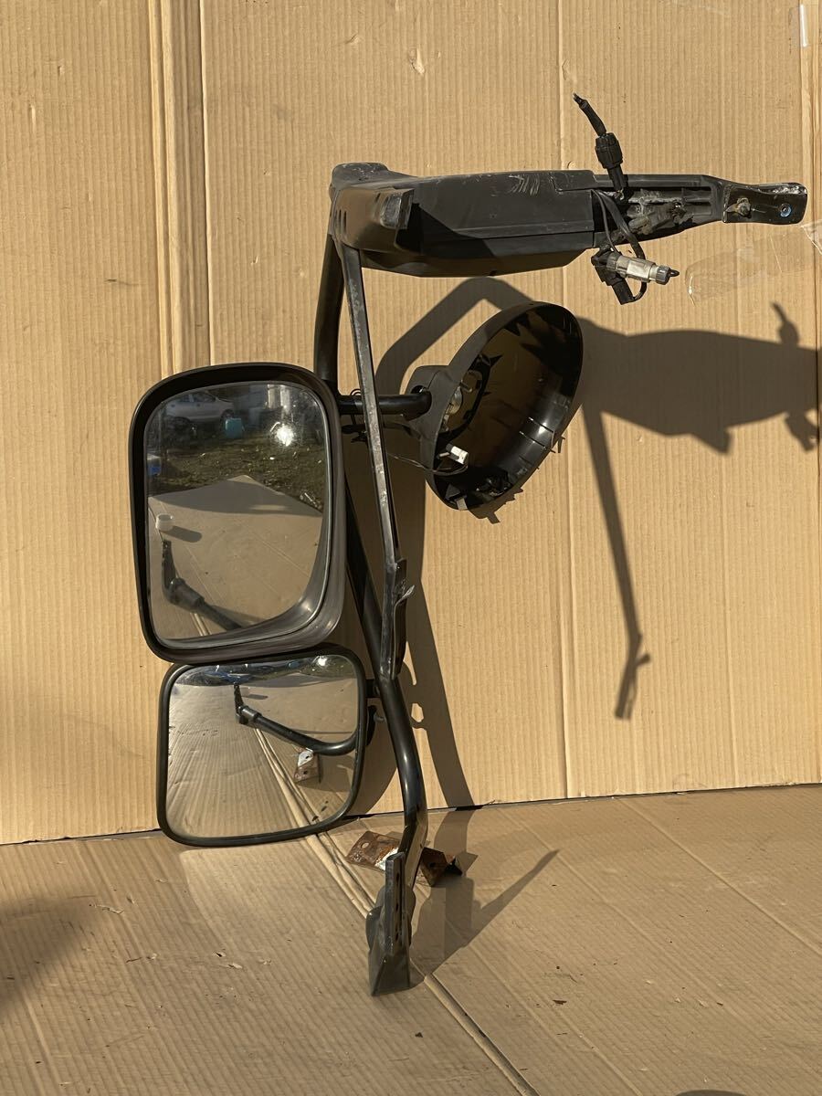 249 日産UD純正 クオントラックス ミラーステー ミラー(左側)助手席側_画像5