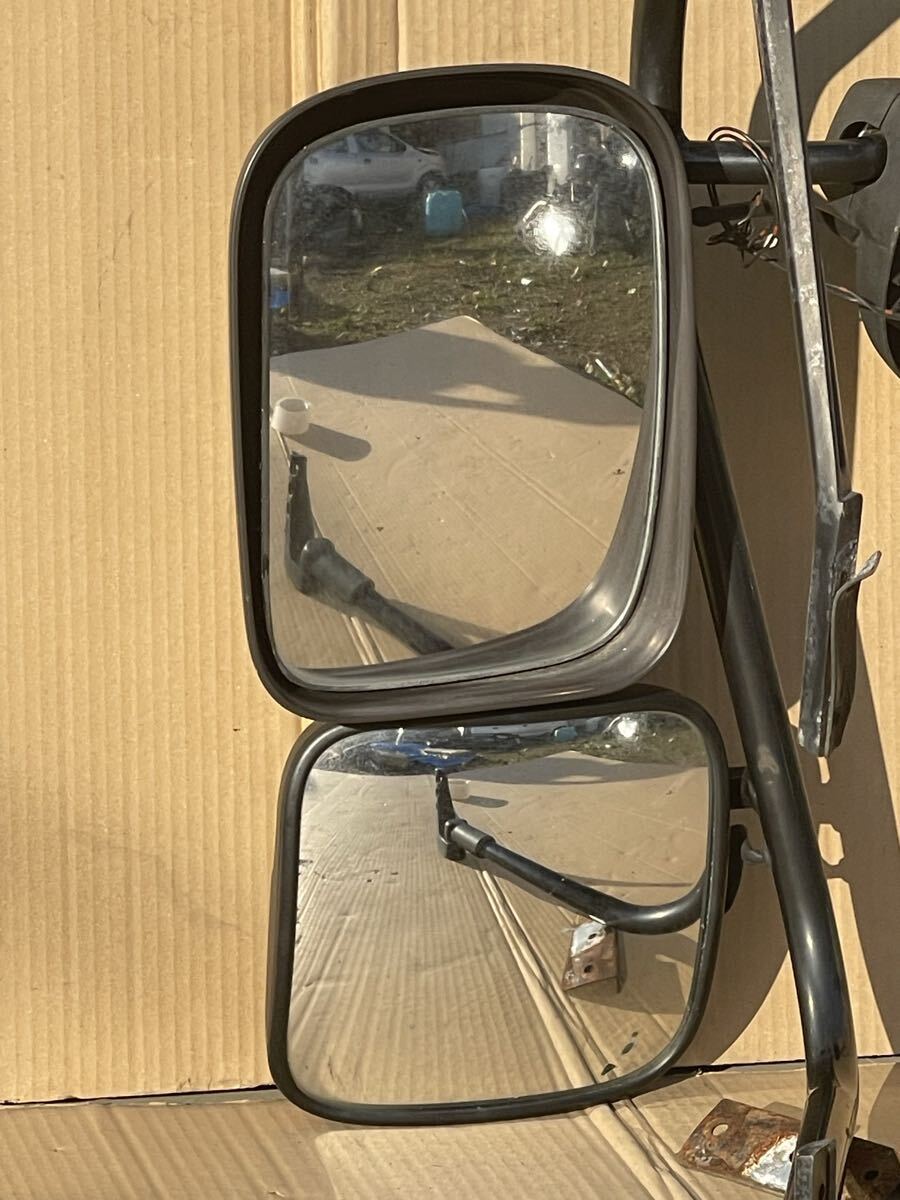 249 日産UD純正 クオントラックス ミラーステー ミラー(左側)助手席側_画像6
