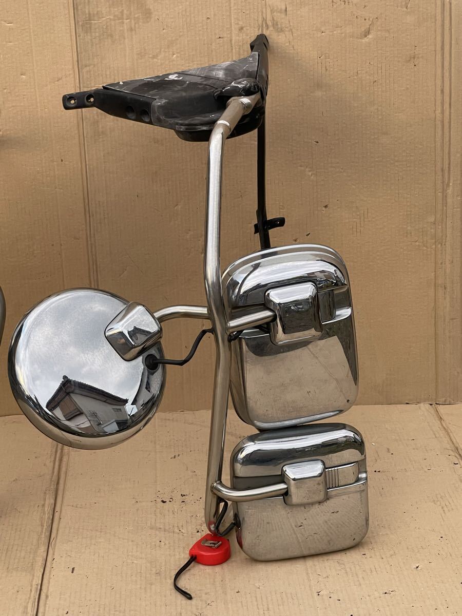 210 純正 日産 UD クオン トラックス 太 メッキミラー メッキステー メッキサイドミラー メッキ サイドミラー 左右セット　_画像2