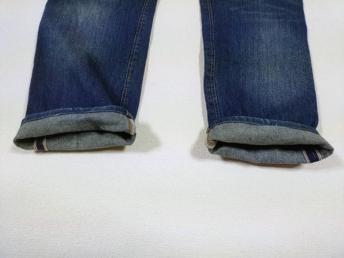 CAT'S PAW キャッツポウ　セルビッチジーンズ　W32 ユーズド加工　シュガーケーン　東洋エンタープライズ　501 _画像7