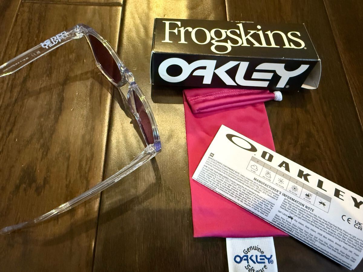 新品　サングラス オークリー クリアフレーム OAKLEY _画像5