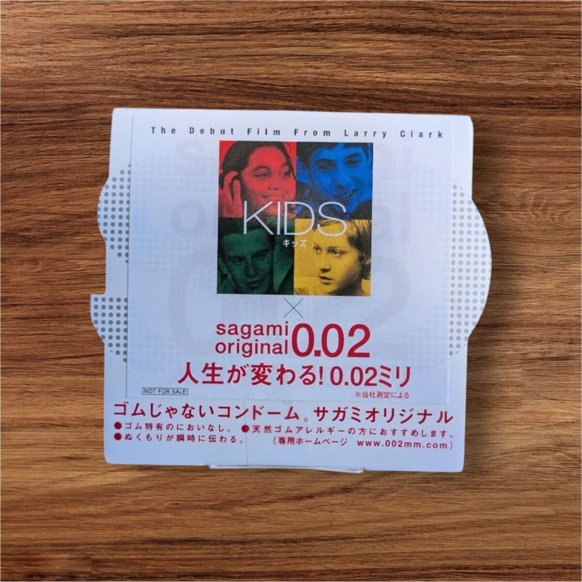 KIDS weber TシャツXL 白 ラリークラーク ムービーT 劇場特典コンドーム付_画像7