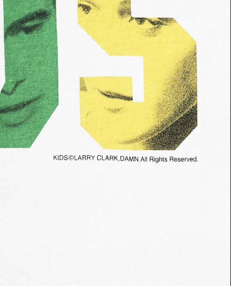 KIDS weber TシャツXL 白 ラリークラーク ムービーT 劇場特典コンドーム付_画像4