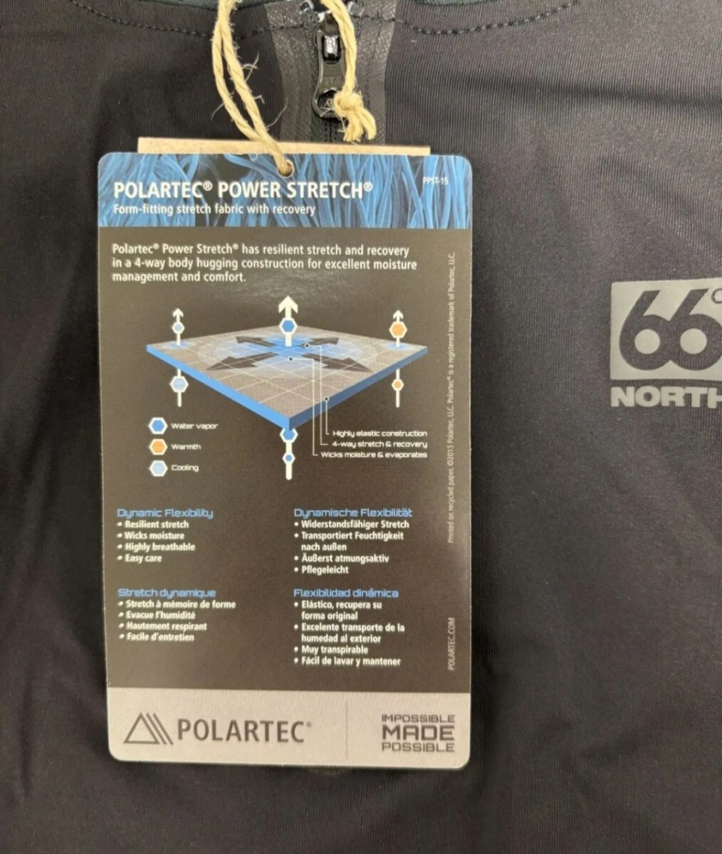 66°NORTH Adalvik Polo T-Shirt　北欧　アイスランド　Ｔシャツ　スポーツ　ポーラテック_画像4