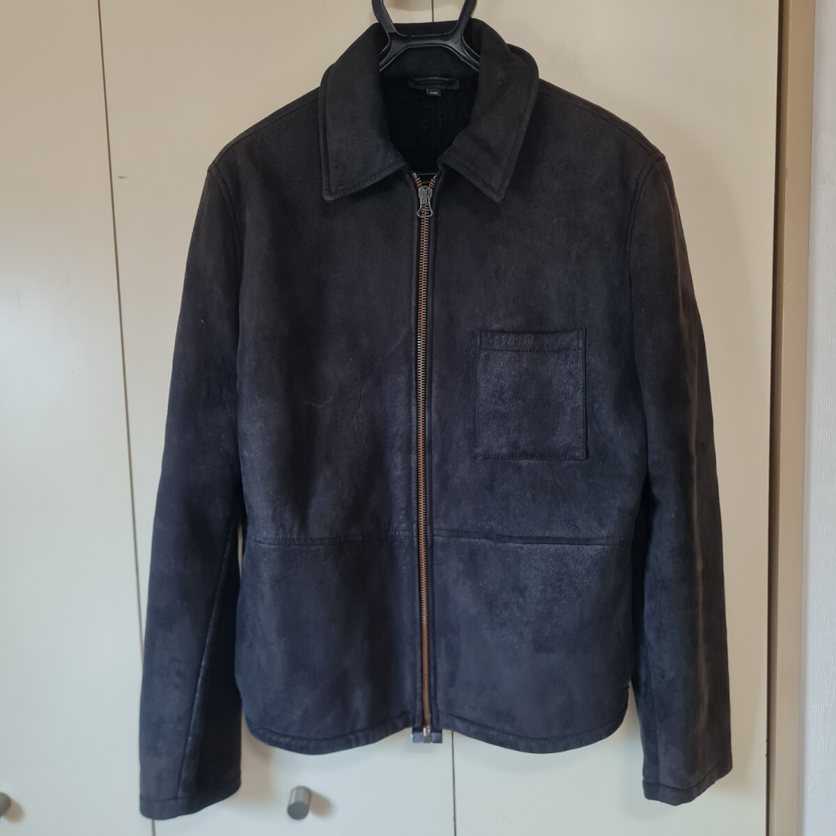 超希少 Helmut Lang 本人期 ムートンジャケット スエード Helmut Lang vintage_画像4