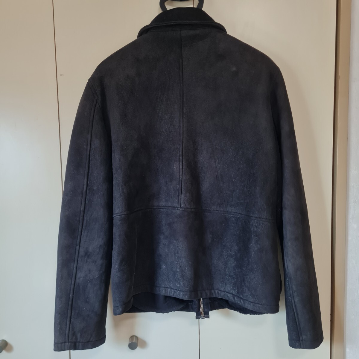 超希少 Helmut Lang 本人期 ムートンジャケット スエード Helmut Lang vintage_画像5