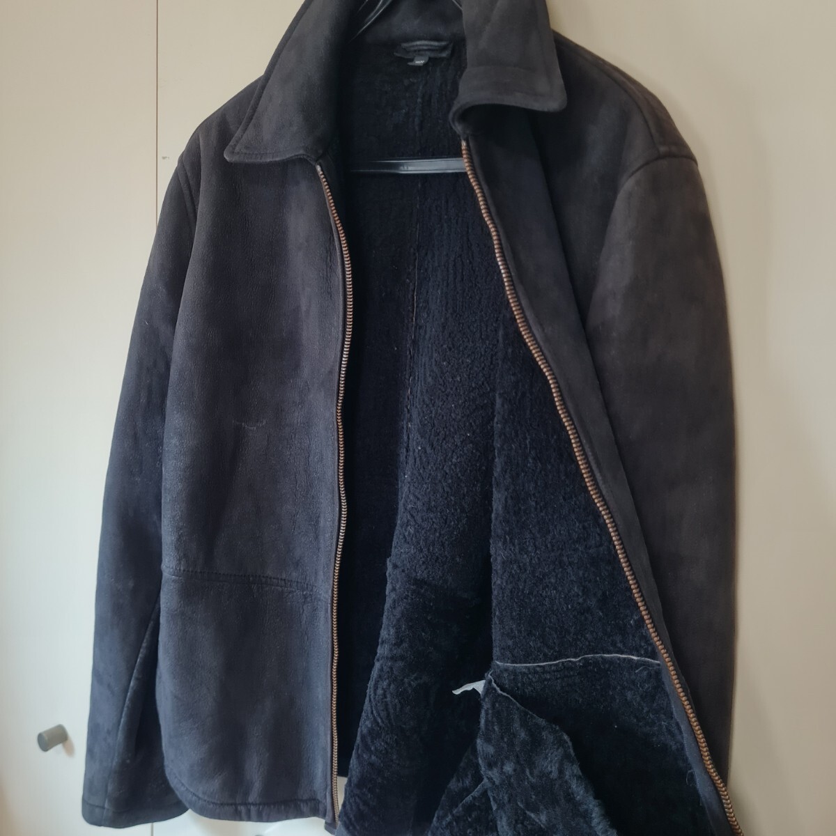 超希少 Helmut Lang 本人期 ムートンジャケット スエード Helmut Lang vintage_画像7