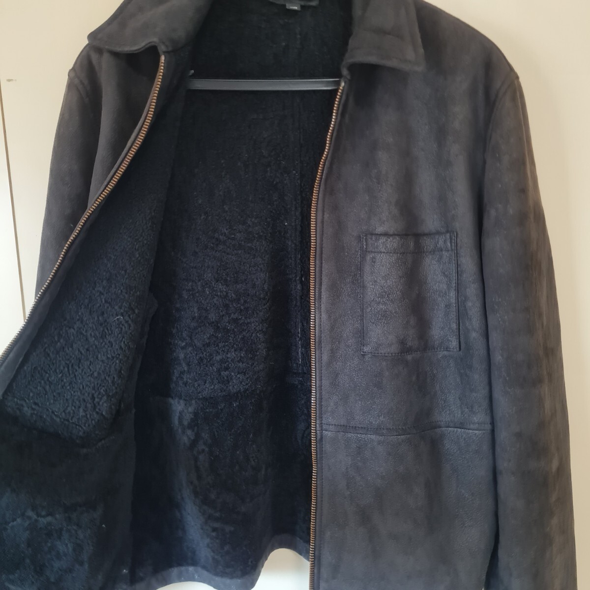 超希少 Helmut Lang 本人期 ムートンジャケット スエード Helmut Lang vintage_画像9