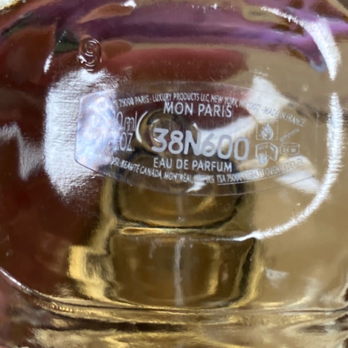 イヴサンローラン　モンパリ　オーデパルファム　30ml 香水　フレグランス　パフューム　ブランド　スプレー　YVESSAINTLAURENT MON PARIS_画像6