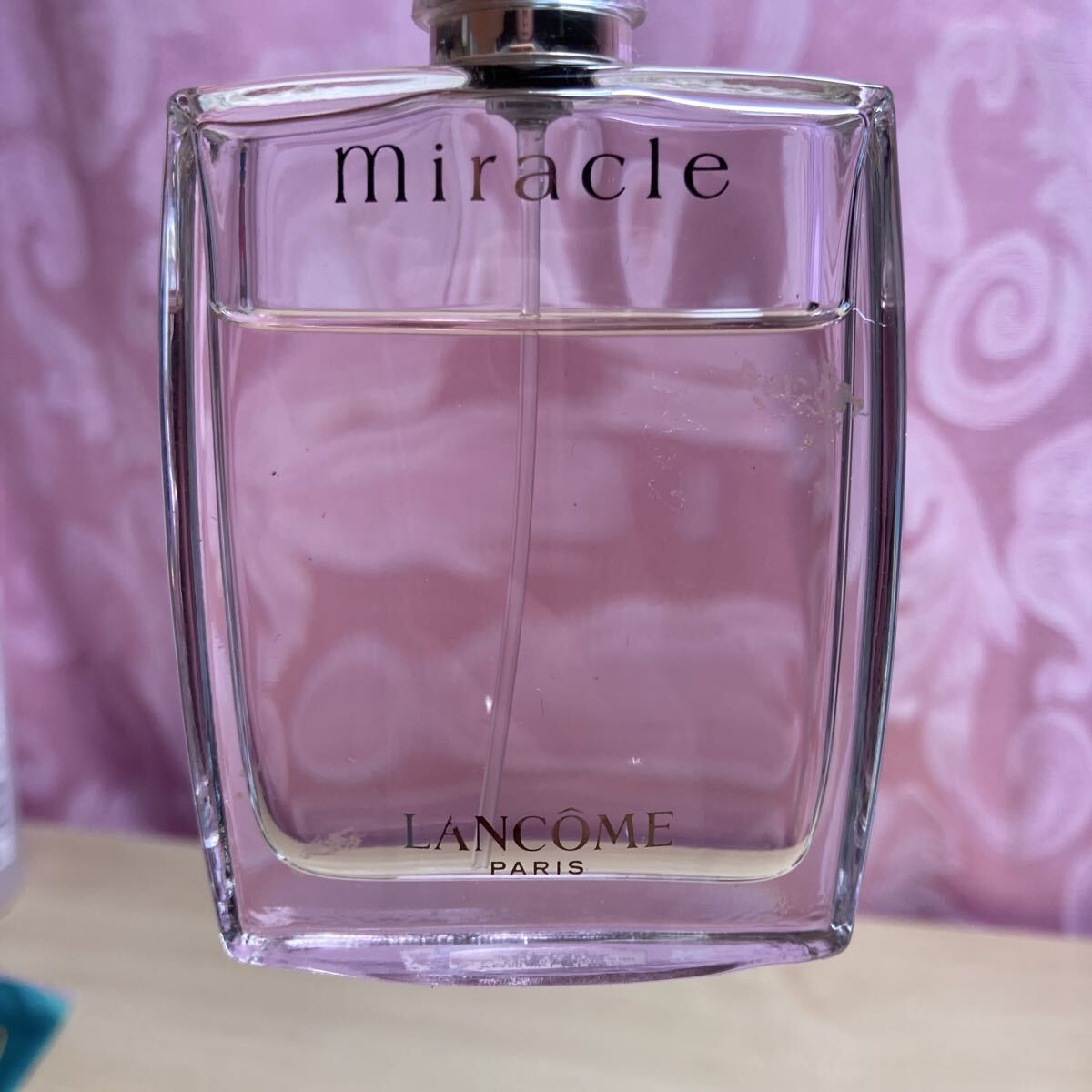 ランコム ミラク オーデパルファン 50ml 香水 フレグランス パフューム LANCOME miracle EAU DE PARFUM EDP レディース 残量多_画像4