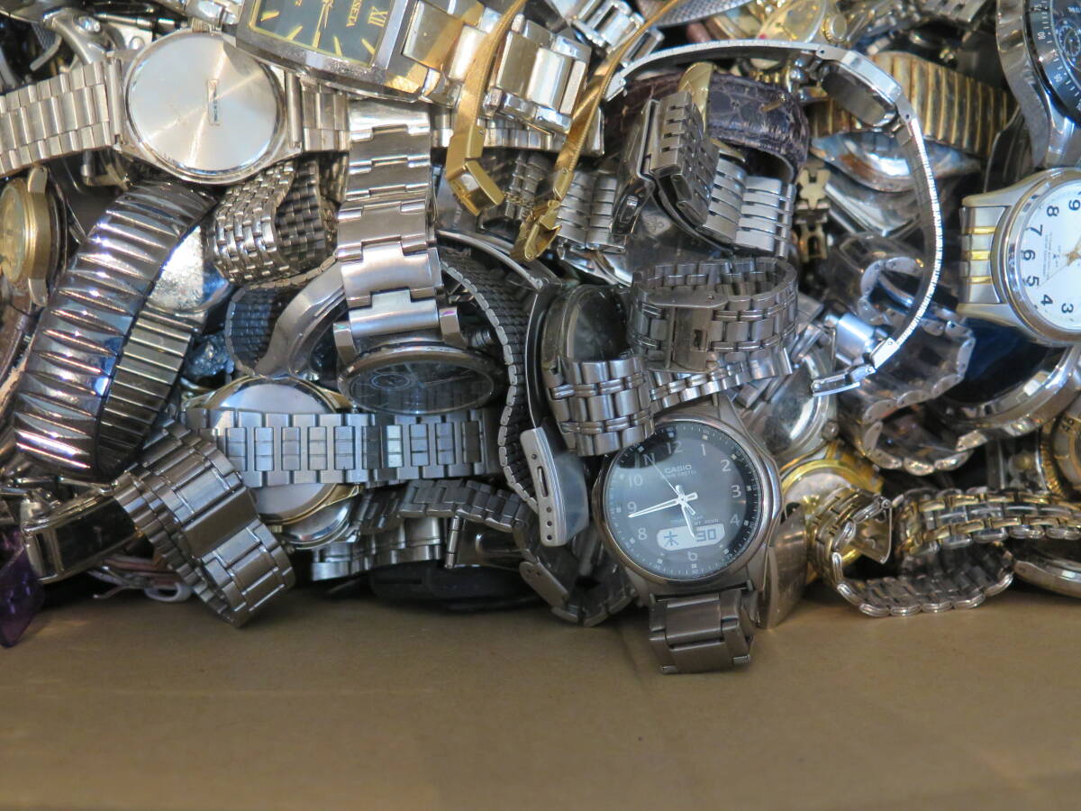 1円～▽☆ジャンク 時計 腕時計 セイコー シチズンなど いろいろまとめて 400個以上 大量_画像9