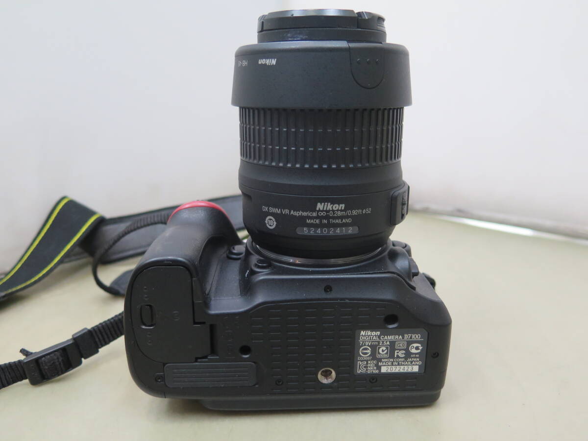 1 иен ~^#Nikon Nikon цифровой однообъективный зеркальный D7100 линзы AF-S DX NIKKOR 18-55. есть 