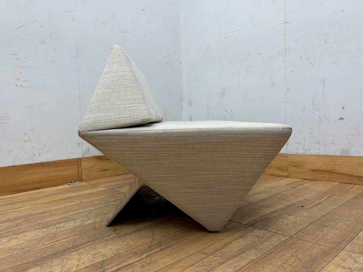 R7801☆美品☆TIME&STYLE☆タイム&スタイル☆隈研吾☆KA☆ファブリック☆2人掛けソファ☆2P_画像6