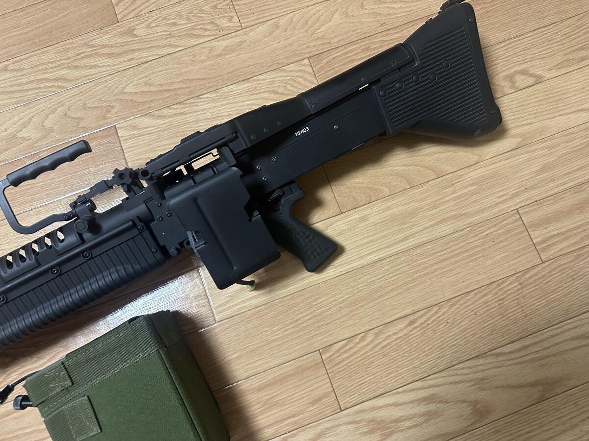 A&K M60 VN フルメタル 電動ガン 機関銃 マシンガン LMG ベトナム BOXマガジントリガー連動 NAM M60 E4 MK43 SEALs 海兵隊 TOP VFC LCT_画像3