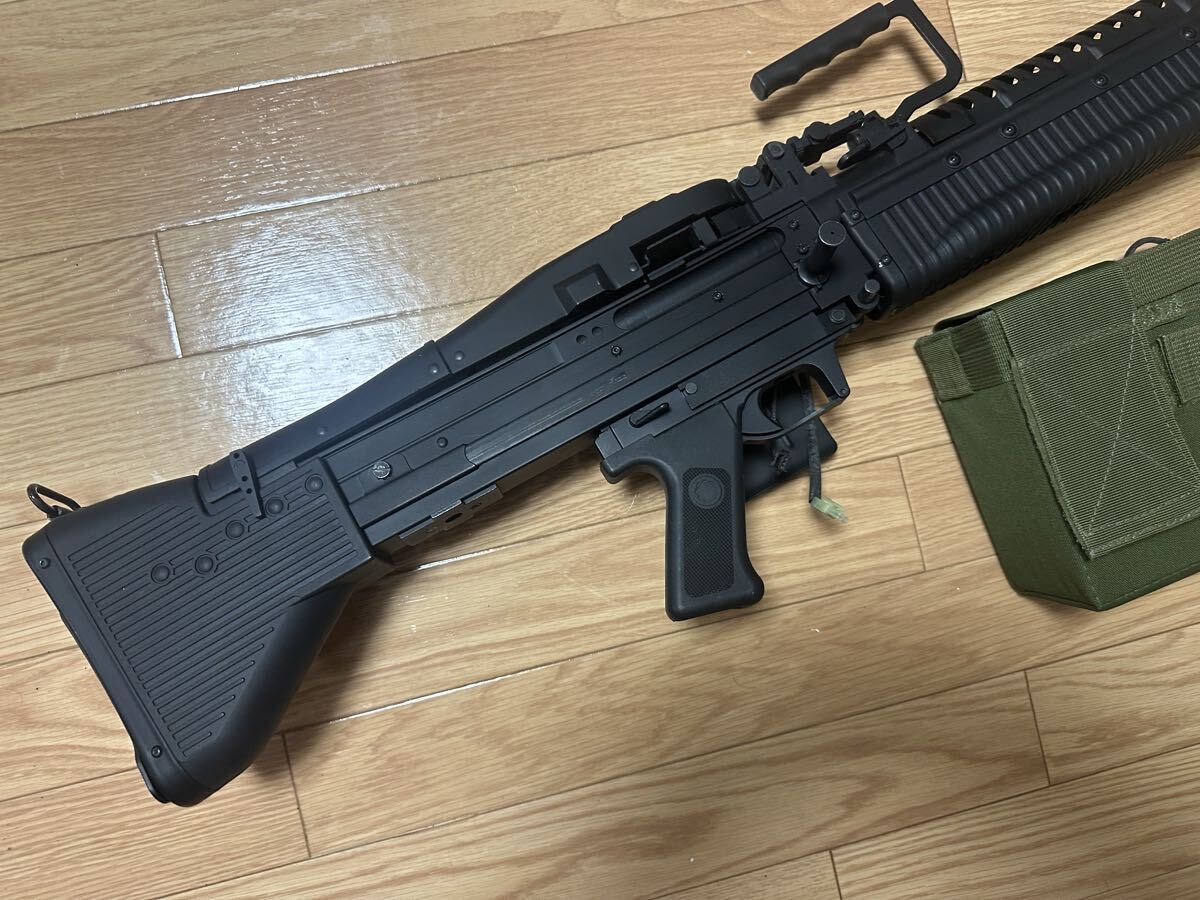 A&K M60 VN フルメタル 電動ガン 機関銃 マシンガン LMG ベトナム BOXマガジントリガー連動 NAM M60 E4 MK43 SEALs 海兵隊 TOP VFC LCT_画像5