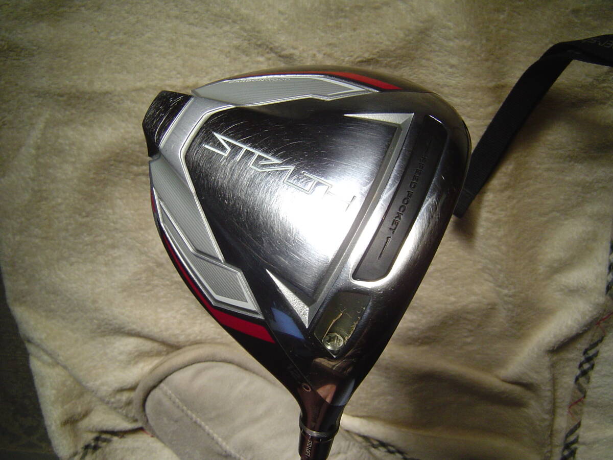 レディース　ステルス　STEALTH ドライバー　純正カーボンL カバー付_画像3