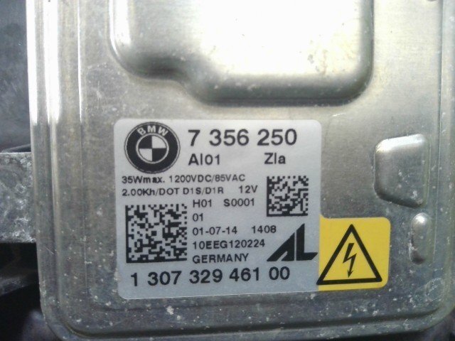 ★ BMW MINI R60 ミニクーパーSD クロスオーバー 右H 後期 純正 インナーブラック HID ヘッドライト ヘッドランプ 左右セット_画像9