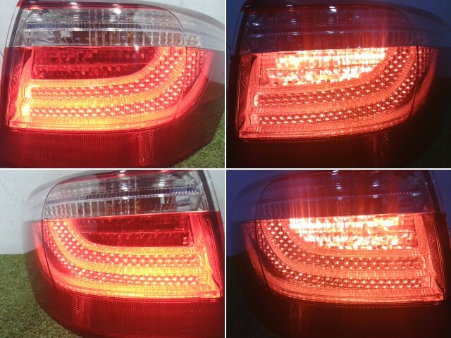 レクサス UVF45 UVF46 LS600h LS600hL 前期 純正 LED テールランプ テールレンズ 1台分セット コイト 50-89 50-91_画像6