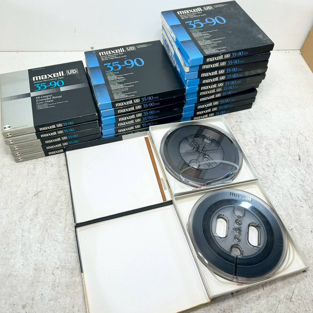 M36^ много совместно maxellmak cell открытый катушка лента UD 35-90 35-60 XLⅡ Sound recoding Tape др. примерно 23шт.@ западная музыка Японская музыка др. текущее состояние товар 