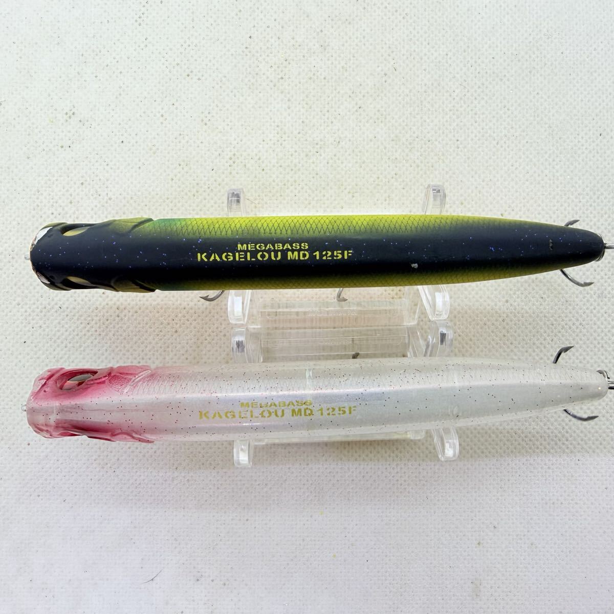 送料無料『メガバス カゲロウ MD 125F 2個セット』Megabass KAGELOU フローティング ミノー_画像5