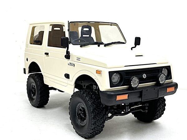 スズキ ジムニー JA11 技適・スズキライセンス取得製品 WPL C-74 2.4GHz 1/10 RTR ☆軽四ラジコン ☆ジープラジコン ◎クローラーラジコン_画像6