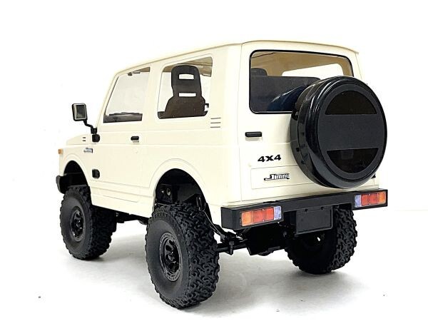 スズキ ジムニー JA11 技適・スズキライセンス取得製品 WPL C-74 2.4GHz 1/10 RTR ☆軽四ラジコン ☆ジープラジコン ◎クローラーラジコン_画像7