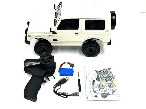 スズキ ジムニー JA11 技適・スズキライセンス取得製品 WPL C-74 2.4GHz 1/10 RTR ☆軽四ラジコン ☆ジープラジコン ◎クローラーラジコン_画像10