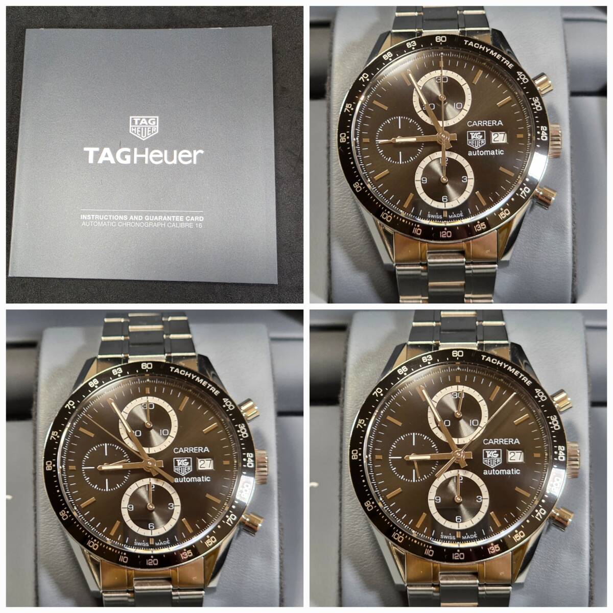 ★超美品★TAG HEUER CARRERA★シースルーバック★CV2010-0★CHRONOGRAPH★CALIBRE 16★オーバーホール・磨き済★タグホイヤー カレラ_画像4