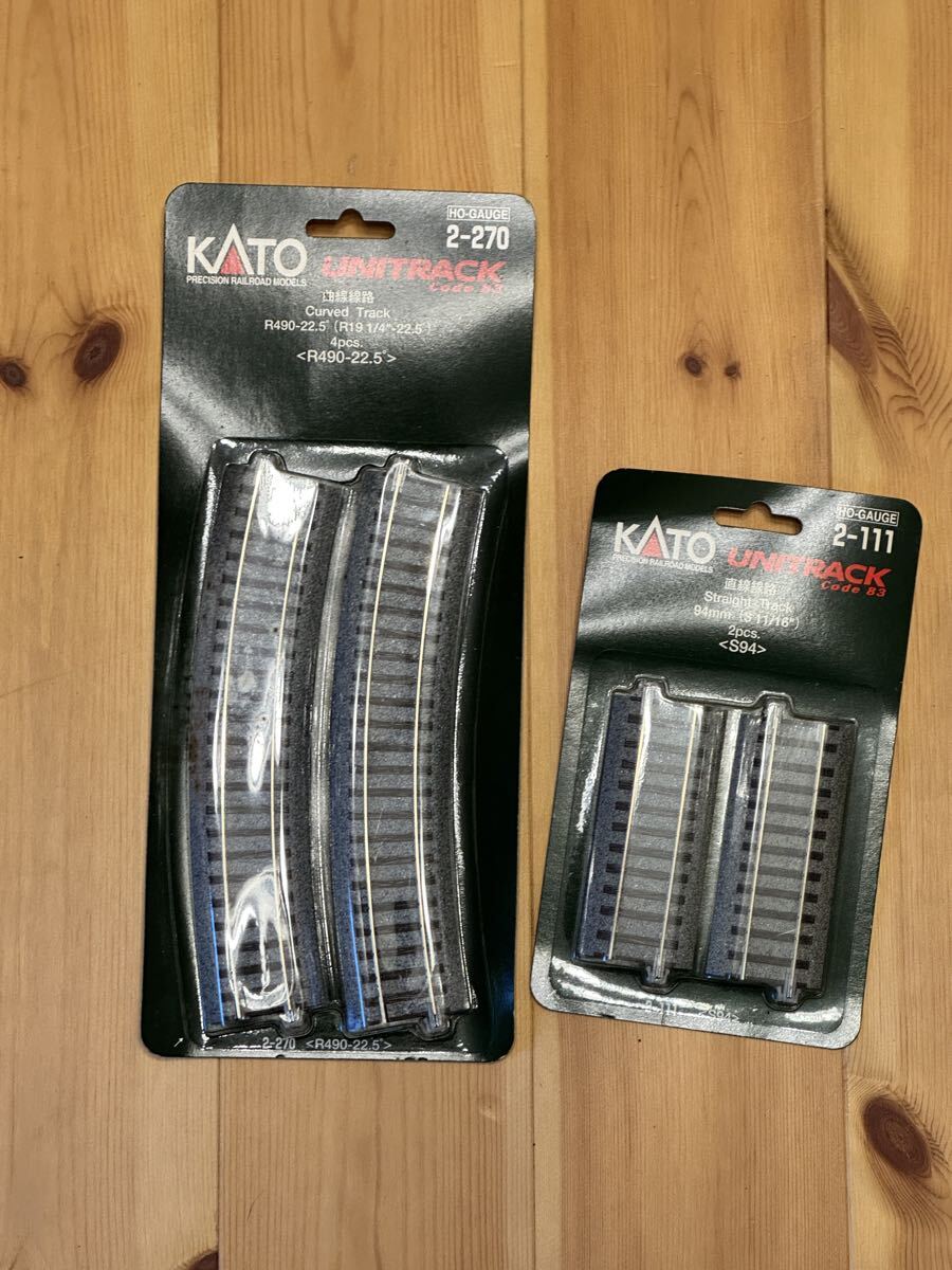 HOゲージ KATOユニトラック レール ポイント各種_画像5