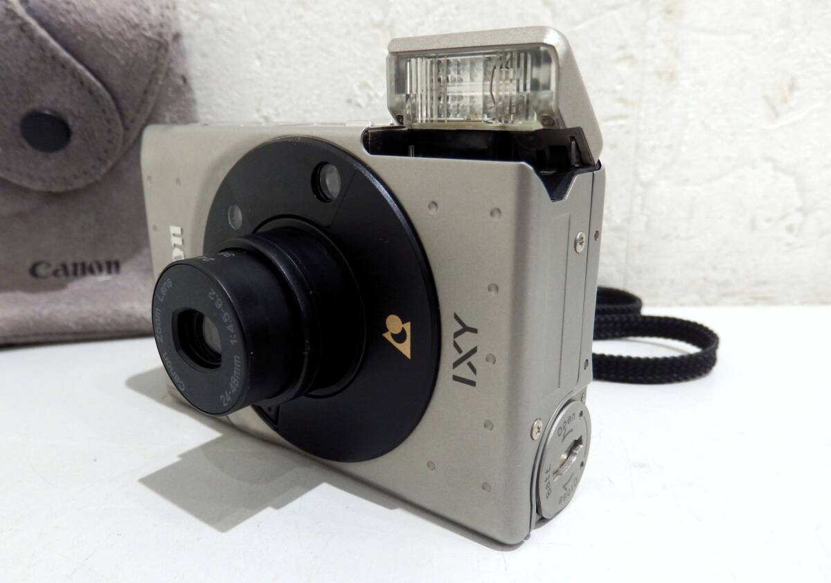 ★71637　Canon IXY　フィルムカメラ　通電OK　動作未確認　現状品_画像4