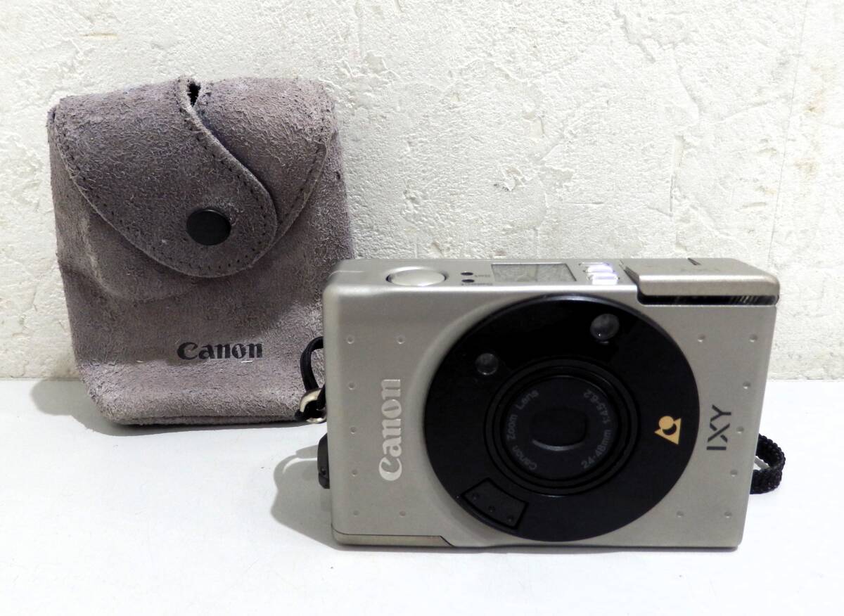 ★71637　Canon IXY　フィルムカメラ　通電OK　動作未確認　現状品_画像1